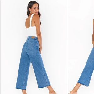 MUMU wide leg jeans